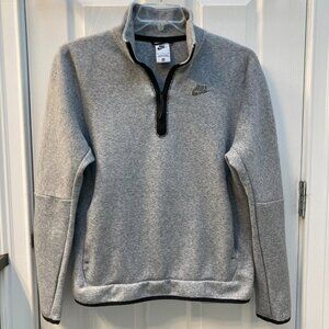 Nike Sportswear Tech Fleece 1/2 Zip Sweatshirt Grey Size Medium